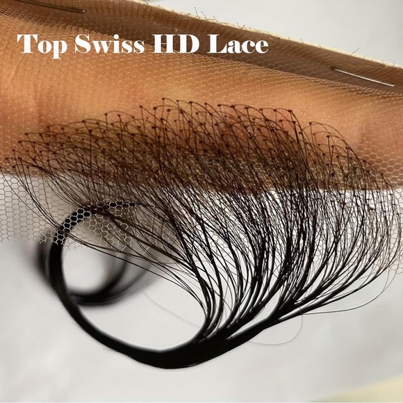 HUMAN HAIR- HD Lace Baby Hair, Reusable & Breathable Invisible Lace Hairline - Picture 6 of 9